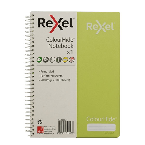 Rexel ColourHide A5 Notebook - Image 3