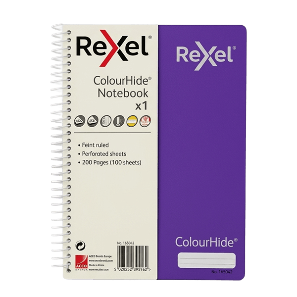Rexel ColourHide A5 Notebook - Image 4