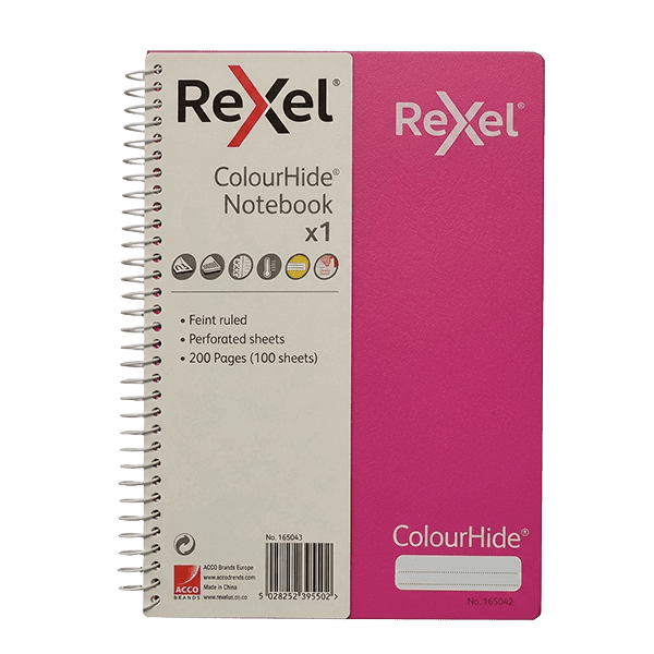 Rexel ColourHide A5 Notebook - Image 5