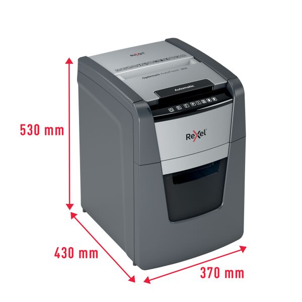 Rexel Optimum AutoFeed+ 90X Cross Cut Shredder - Image 6