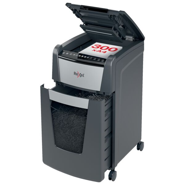 Rexel Optimum AutoFeed+ 300X Cross Cut Shredder