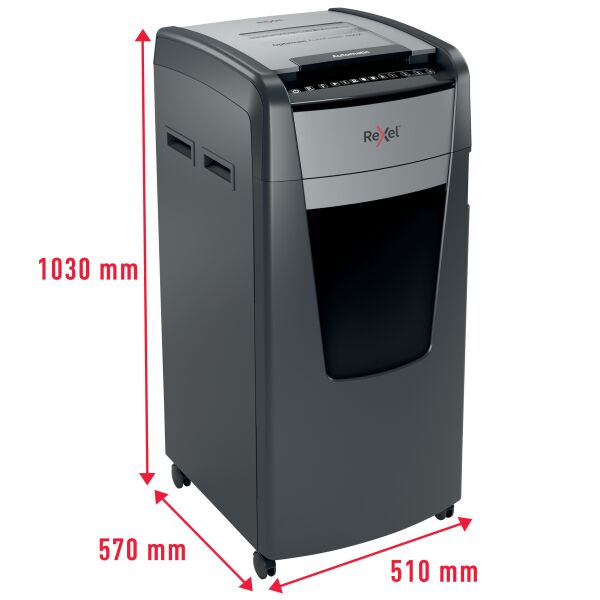 Rexel Optimum AutoFeed+ 600X Cross Cut Shredder - Image 6