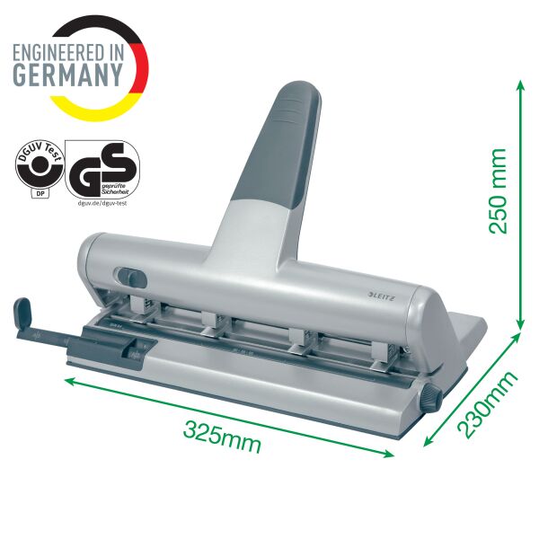 Leitz AKTO 5114 Variable Multi-Hole Punch - Image 3