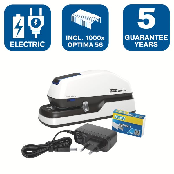 Rapid Electric Optima 20E Desktop Stapler - Image 2