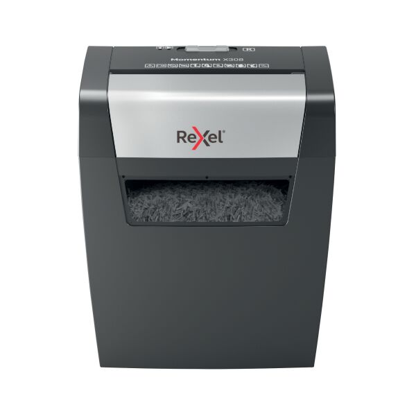 Rexel Momentum X308 Cross Cut P3 Paper Shredder - Image 4