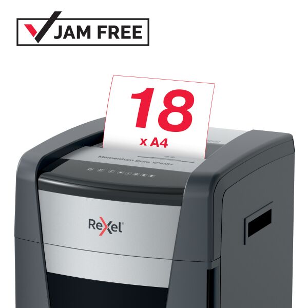 Rexel Momentum Extra XP418+ Cross Cut Shredder - Image 3