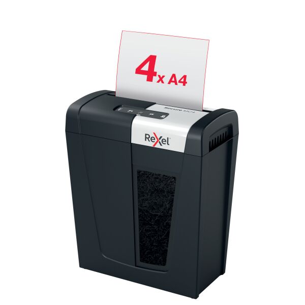Rexel Secure MC4 Whisper-Shred P5 Paper Shredder