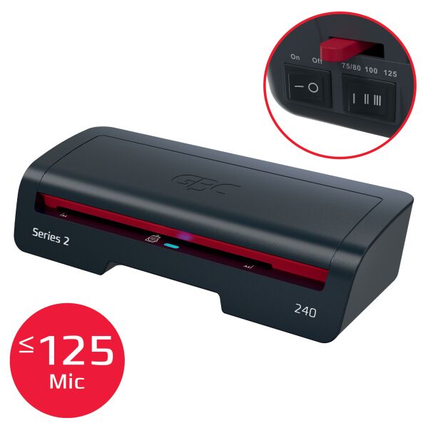 GBC 240 Home Office A4 High Speed Laminator - Image 4
